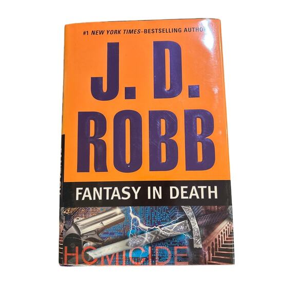 Fantasy in Death J.D. Robb (Nora Roberts) 2010 HC 1st Ed w/ Dust Jacket - Picture 1 of 8